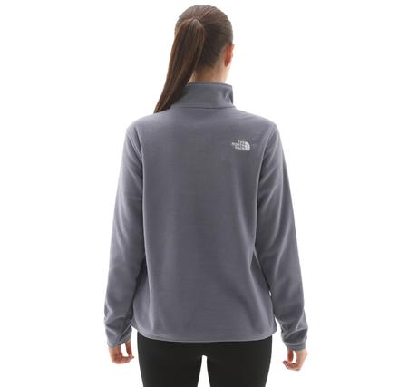 The North Face W Glacıer Fleece 1-4 Zıp Jacket Kadın Sweatshirt Mor The North Face W Glacıer Fleece 1-4 Zıp Jacket Kadın Sweatshirt Mor