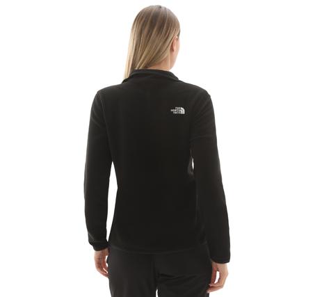 The North Face W Glacıer Fleece 1-4 Zıp Jacket Kadın Sweatshirt Siyah The North Face W Glacıer Fleece 1-4 Zıp Jacket Kadın Sweatshirt Siyah