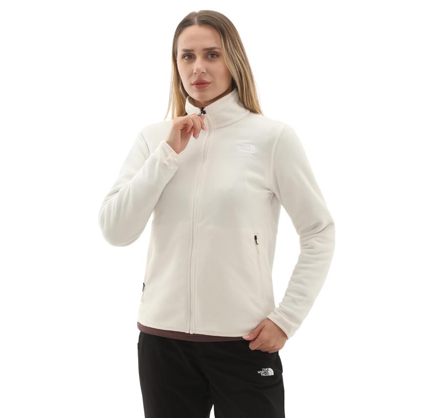 The North Face W Glacıer Fleece Jacket Kadın Ceket Beyaz The North Face W Glacıer Fleece Jacket Kadın Ceket Beyaz