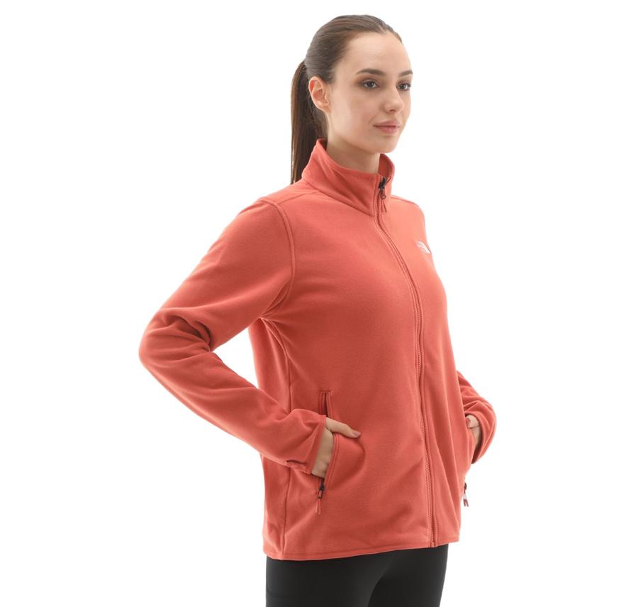 The North Face W Glacıer Fleece Jacket Kadın Ceket Pembe The North Face W Glacıer Fleece Jacket Kadın Ceket Pembe