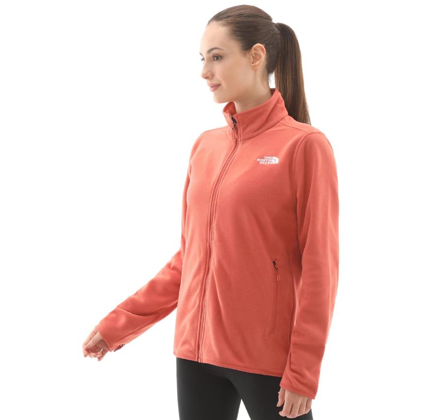 The North Face W Glacıer Fleece Jacket Kadın Ceket Pembe The North Face W Glacıer Fleece Jacket Kadın Ceket Pembe