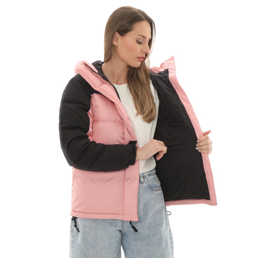 The North Face W Hmlyn Down Parka Kadın Mont Pembe The North Face W Hmlyn Down Parka Kadın Mont Pembe