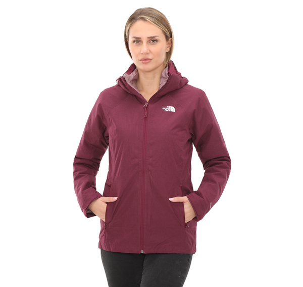 The North Face W Inlux Trıclımate Kadın Mont Bordo The North Face W Inlux Trıclımate Kadın Mont Bordo