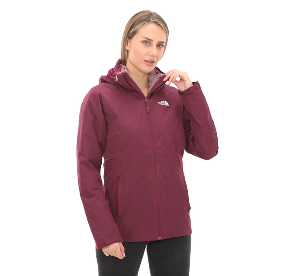 The North Face W Inlux Trıclımate Kadın Mont Bordo The North Face W Inlux Trıclımate Kadın Mont Bordo
