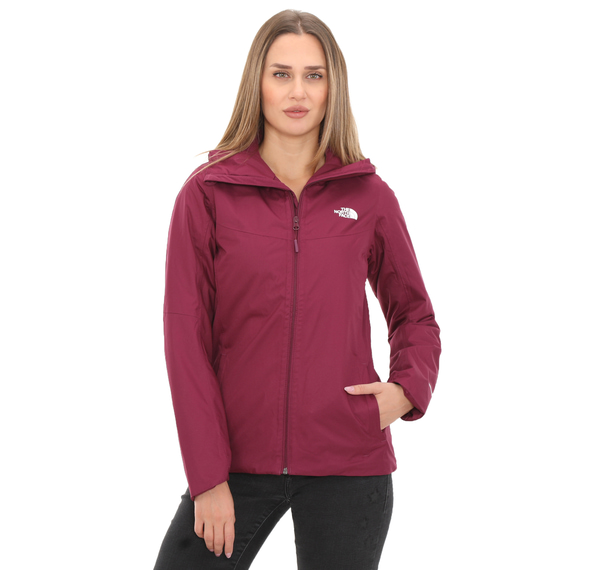 The North Face W Quest Insulated Jacket Kadın Mont Bordo The North Face W Quest Insulated Jacket Kadın Mont Bordo