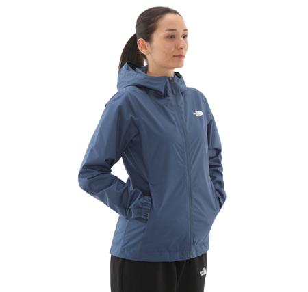 The North Face W Quest Jacket - Eu Kadın Yağmurluk-Rüzgarlık Mavi