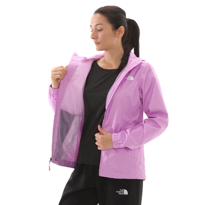 The North Face W Quest Jacket - Eu Kadın Yağmurluk-Rüzgarlık Mor The North Face W Quest Jacket - Eu Kadın Yağmurluk-Rüzgarlık Mor