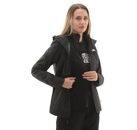 The North Face W Quest Trıclımate - Eu Kadın Mont Siyah