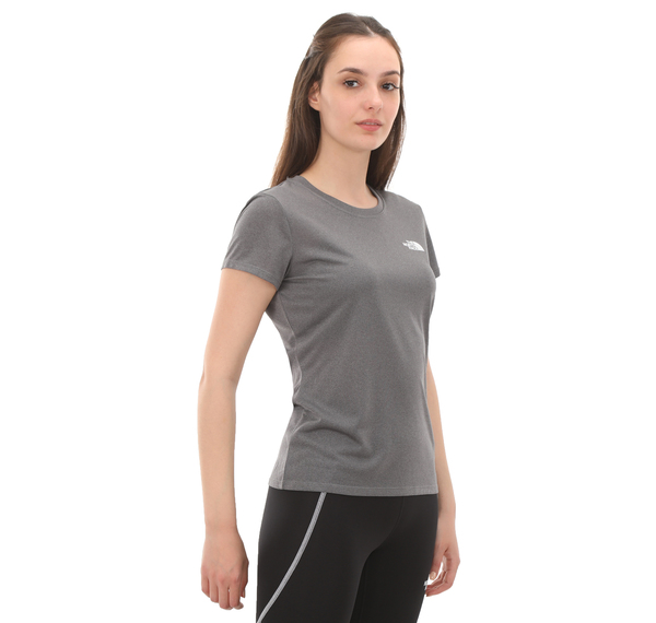 The North Face W Reaxıon Amp Crew - Eu Kadın T-Shirt Gri The North Face W Reaxıon Amp Crew - Eu Kadın T-Shirt Gri