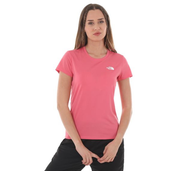 The North Face W Reaxıon Amp Crew - Eu Kadın T-Shirt Pembe The North Face W Reaxıon Amp Crew - Eu Kadın T-Shirt Pembe