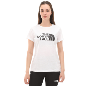 The North Face W S-S Easy Tee Kadın T-Shirt Beyaz