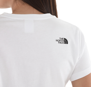 The North Face W S-S Easy Tee Kadın T-Shirt Beyaz 4