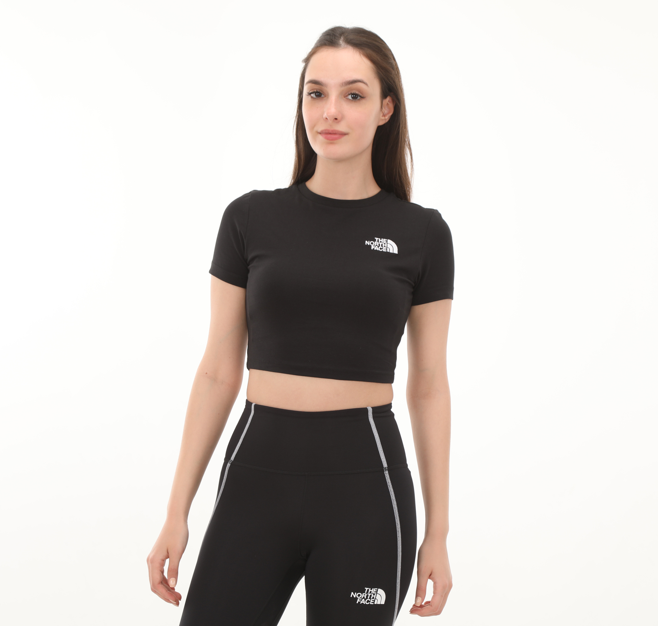 Женская футболка The North Face W S-S Essential Cropped Slim Tee