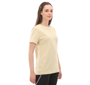 The North Face W S-S Zumu Relaxed Tee Kadın T-Shirt Krem