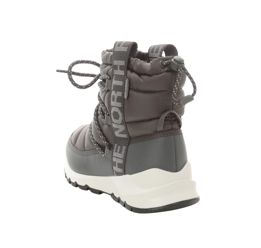The North Face W Thermoball Lace Up Wp Kadın Bot Ve Çizme Antrasit - Görsel 3