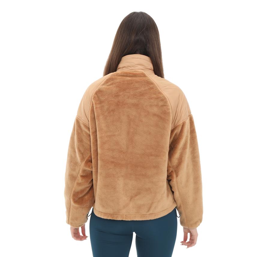 The North Face W Versa Velour Jacket Kadın Ceket Kahve The North Face W Versa Velour Jacket Kadın Ceket Kahve