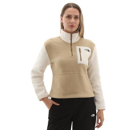 The North Face W Yumıorı 1-4 Zıp Kadın Sweatshirt Sütlü Kahve The North Face W Yumıorı 1-4 Zıp Kadın Sweatshirt Sütlü Kahve