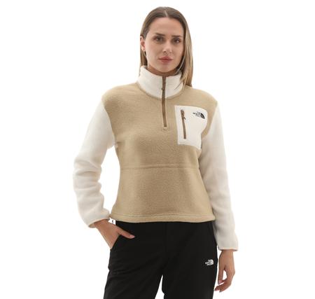 The North Face W Yumıorı 1-4 Zıp Kadın Sweatshirt Sütlü Kahve The North Face W Yumıorı 1-4 Zıp Kadın Sweatshirt Sütlü Kahve