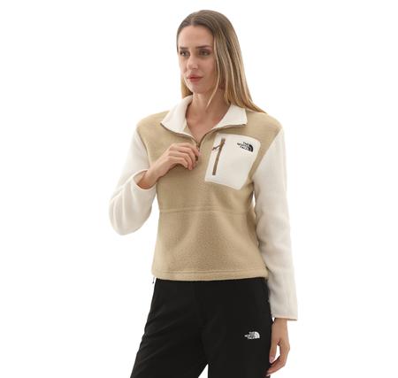 The North Face W Yumıorı 1-4 Zıp Kadın Sweatshirt Sütlü Kahve The North Face W Yumıorı 1-4 Zıp Kadın Sweatshirt Sütlü Kahve