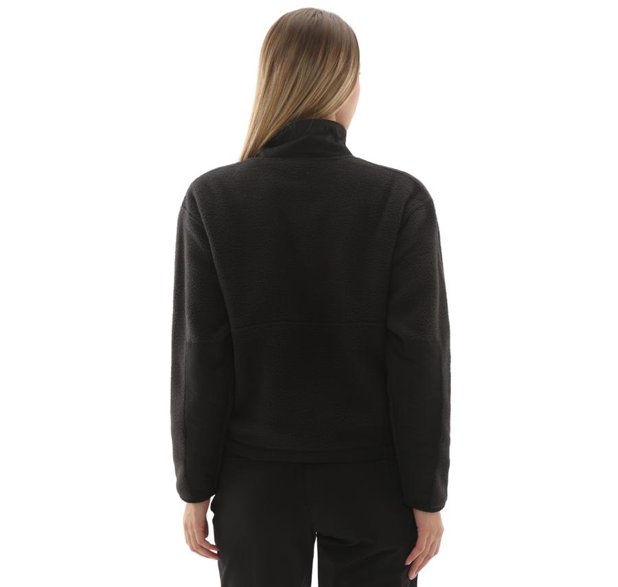 The North Face W Yumıorı Off Peak Full Zıp Jacket Kadın Sweatshirt Siyah The North Face W Yumıorı Off Peak Full Zıp Jacket Kadın Sweatshirt Siyah