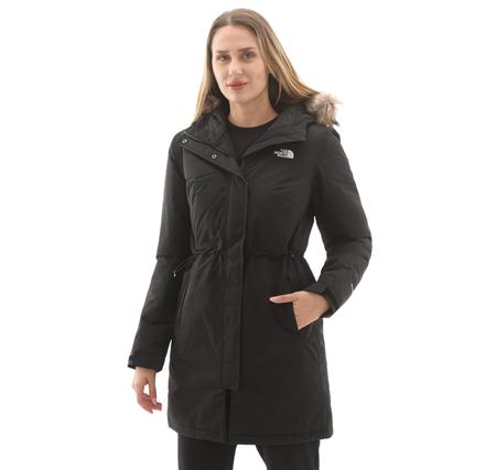 The North Face W Zaneck Parka Kadın Mont Siyah