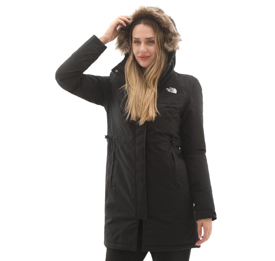 The North Face W Zaneck Parka Kadın Mont Siyah The North Face W Zaneck Parka Kadın Mont Siyah