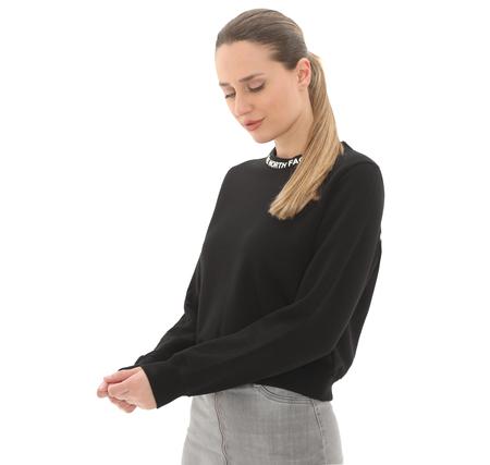 The North Face W Zumu Crew Kadın Sweatshirt Siyah