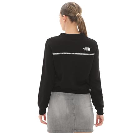 The North Face W Zumu Crew Kadın Sweatshirt Siyah