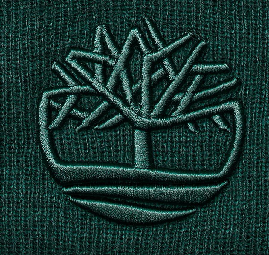 Timberland 3D Embroidery Beanie Erkek Yeşil Timberland 3D Embroidery Beanie Erkek Yeşil