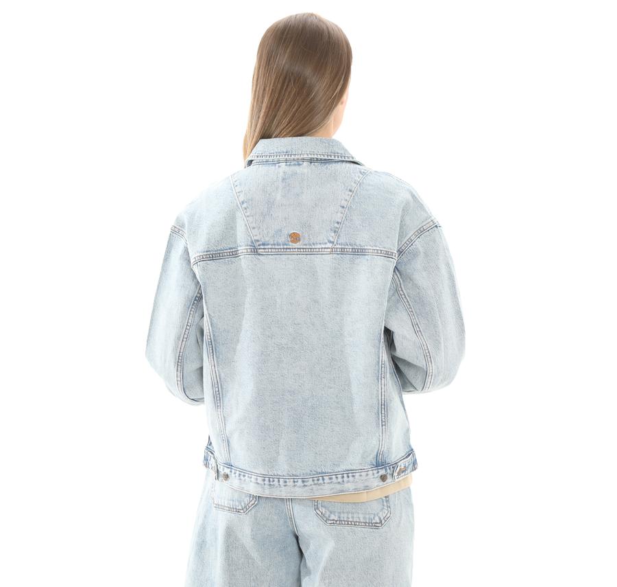 Timberland Archive Denim Jacket Kadın Ceket Açık Mavi Timberland Archive Denim Jacket Kadın Ceket Açık Mavi