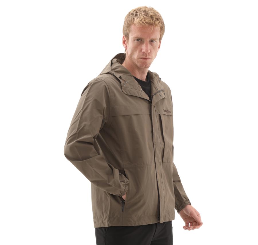Timberland Benton Waterproof Shell Jacket Erkek Ceket Haki Timberland Benton Waterproof Shell Jacket Erkek Ceket Haki