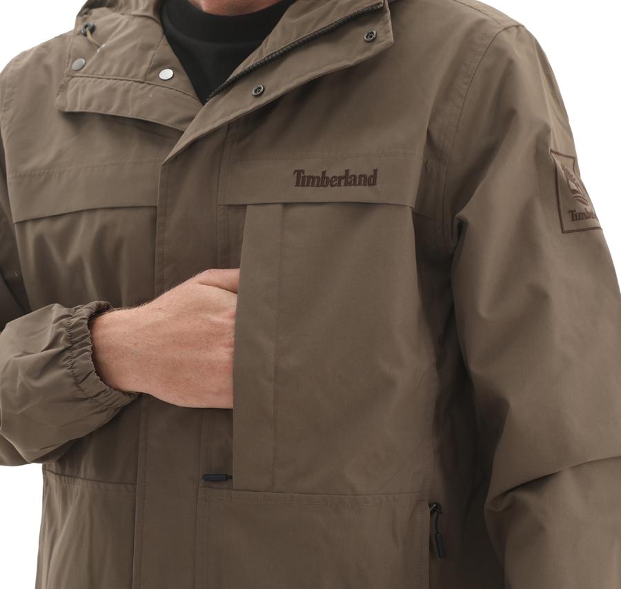 Timberland Benton Waterproof Shell Jacket Erkek Ceket Haki Timberland Benton Waterproof Shell Jacket Erkek Ceket Haki