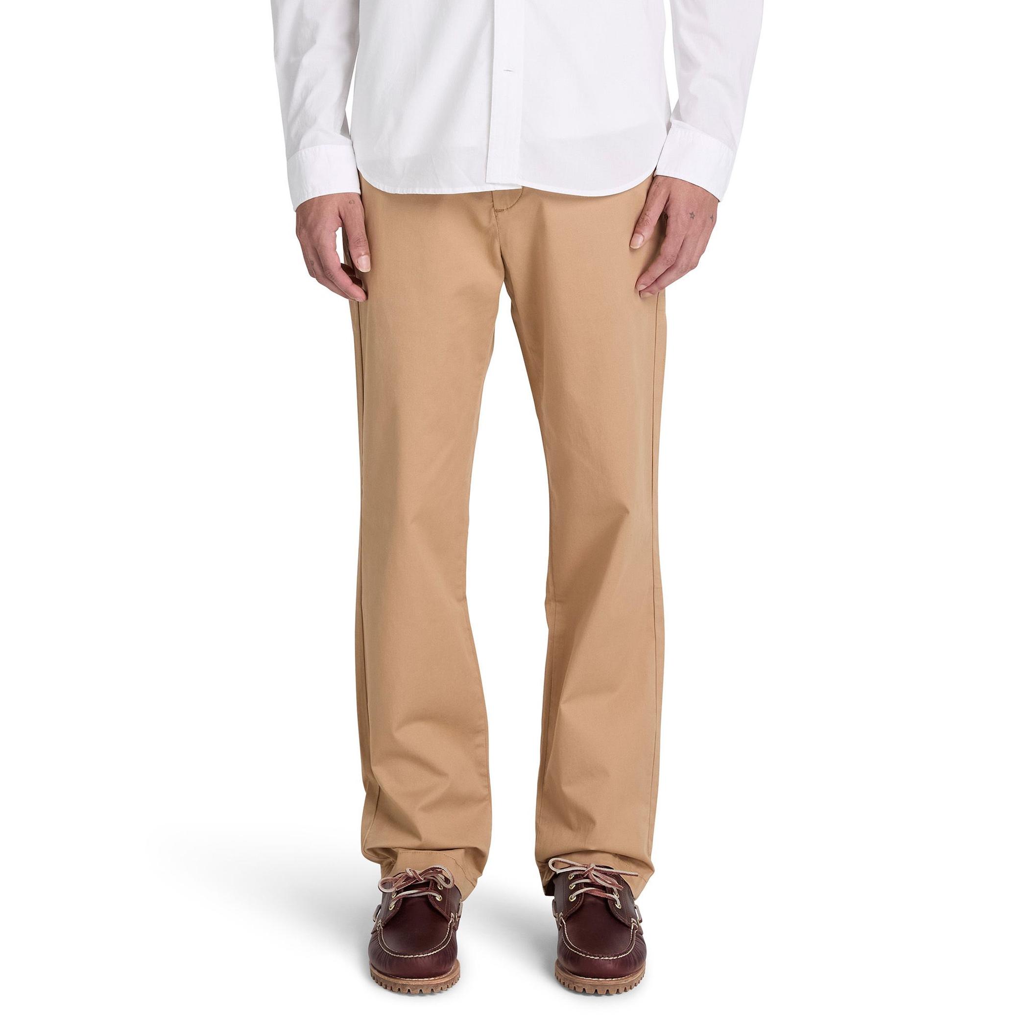 Мужская куртка Timberland Claremont Twill Chino Pants (Straight) Pantolon Sütlü