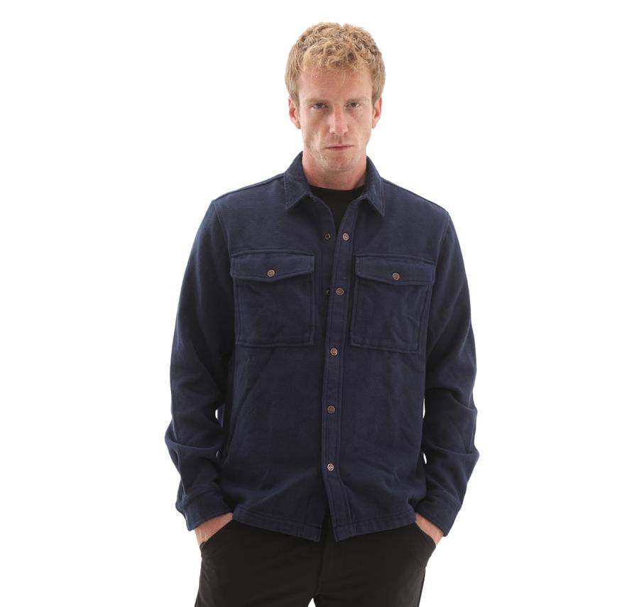 Timberland Corduroy Collar Utility Overshirt Erkek Lacivert Timberland Corduroy Collar Utility Overshirt Erkek Lacivert