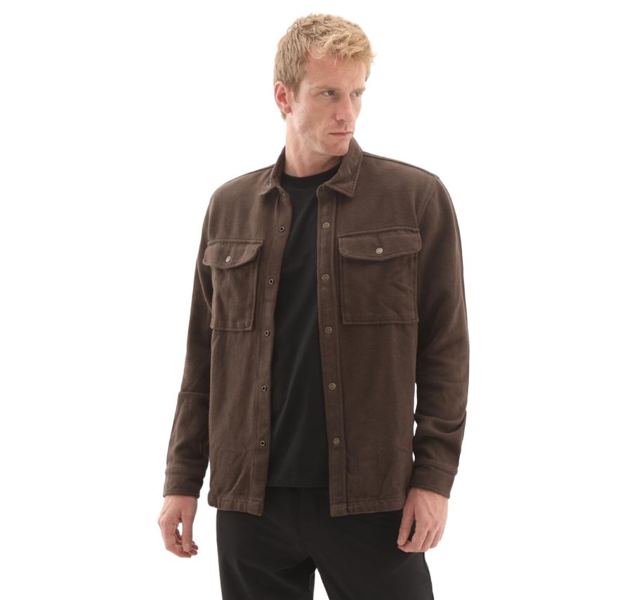 Timberland Corduroy Collar Utility Overshirt Erkek Ceket Kahve Timberland Corduroy Collar Utility Overshirt Erkek Ceket Kahve