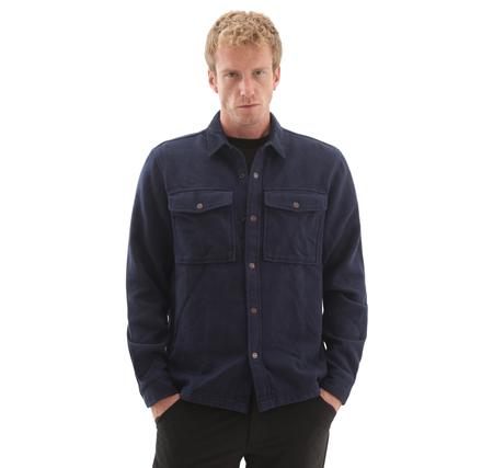 Timberland Corduroy Collar Utility Overshirt Erkek Ceket Lacivert Timberland Corduroy Collar Utility Overshirt Erkek Ceket Lacivert