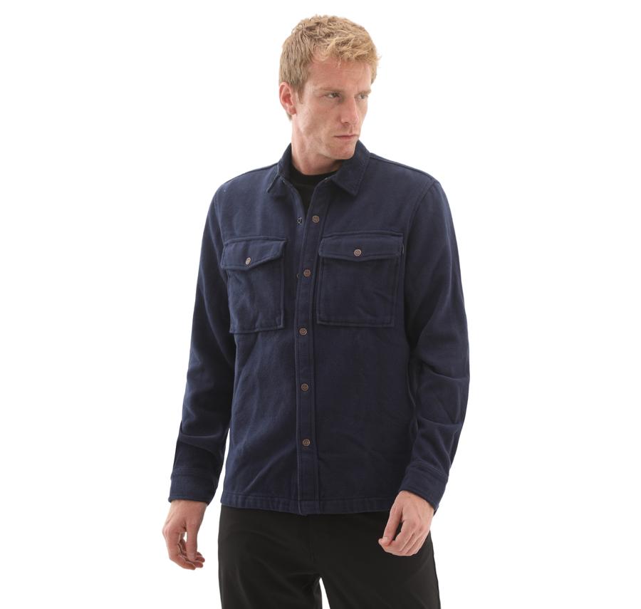 Timberland Corduroy Collar Utility Overshirt Erkek Ceket Lacivert Timberland Corduroy Collar Utility Overshirt Erkek Ceket Lacivert