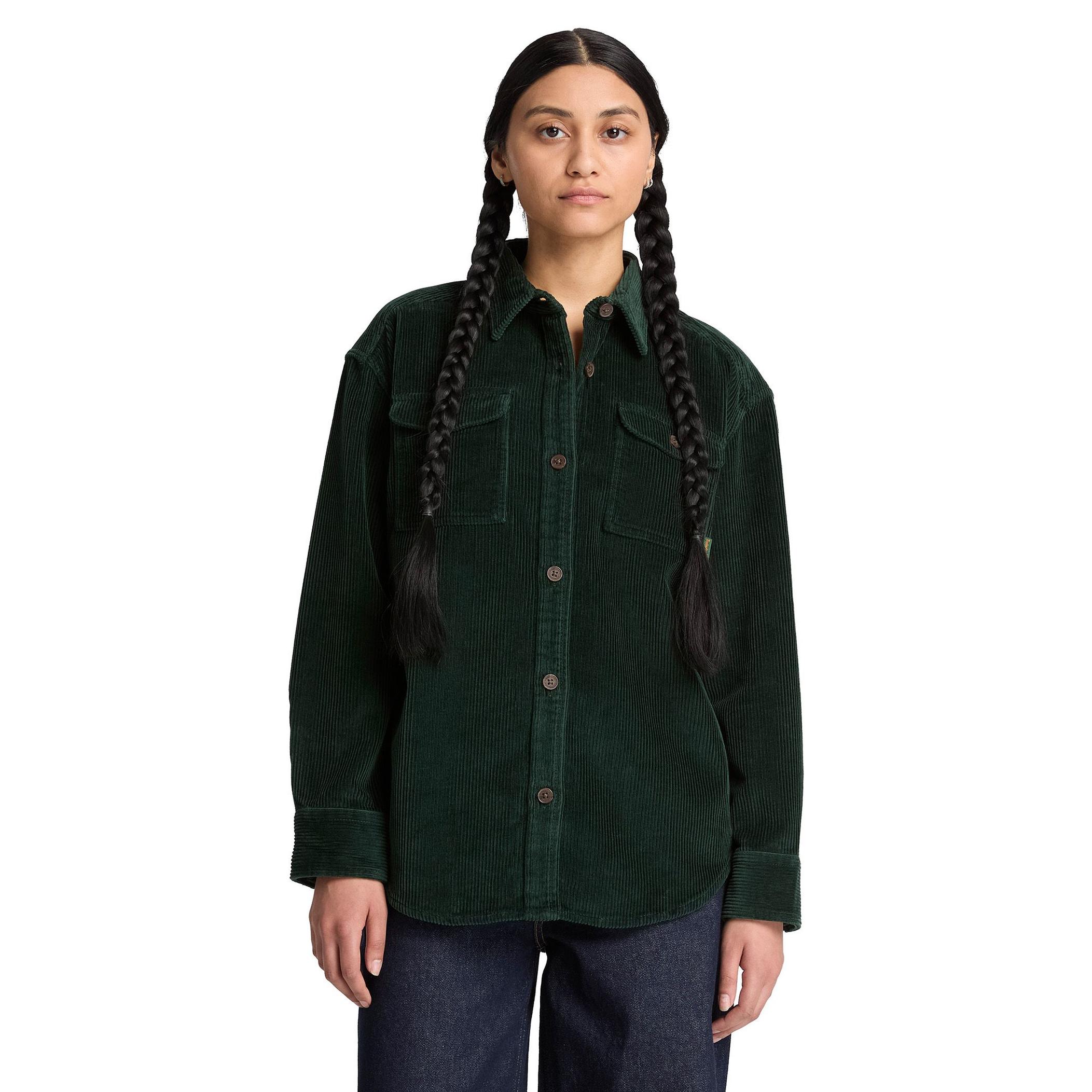 Женская рубашка Timberland Corduroy Overshirt Gömlek