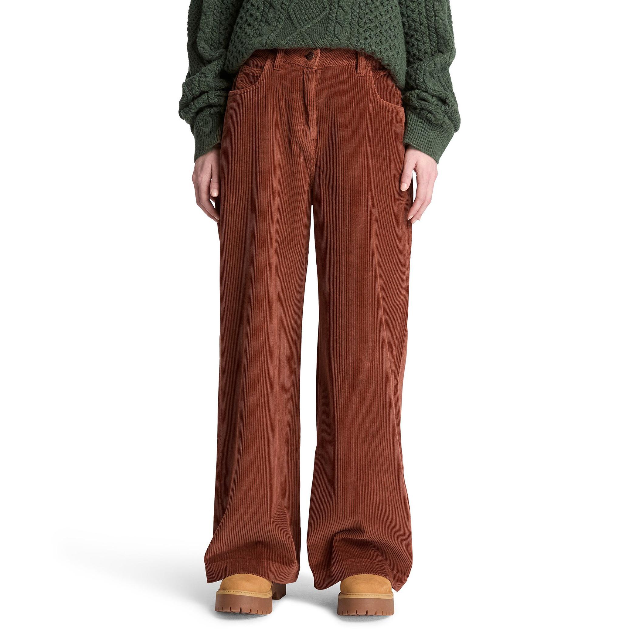 Женские брюки Timberland Corduroy Wide-Leg Pants Pantolon