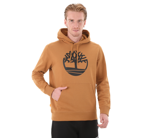 Timberland Core Logo P-O Hood Bb Erkek Sweatshirt Kahve Timberland Core Logo P-O Hood Bb Erkek Sweatshirt Kahve
