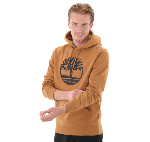 Timberland Core Logo P-O Hood Bb Erkek Sweatshirt Kahve Timberland Core Logo P-O Hood Bb Erkek Sweatshirt Kahve
