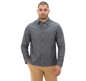 Timberland Denim Chambray Shirt Erkek Gömlek Gri