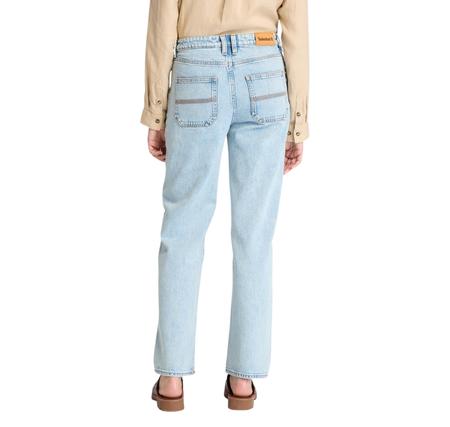 Timberland Denim Straight Pants Kadın Pantolon Mavi