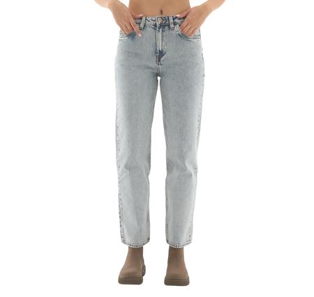 Timberland Denim Straight Pants Kadın Pantolon Mavi