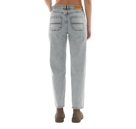 Timberland Denim Straight Pants Kadın Pantolon Mavi