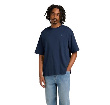 Timberland Dunstan Rıver Short Sleeve Tee Erkek T-Shirt Lacivert