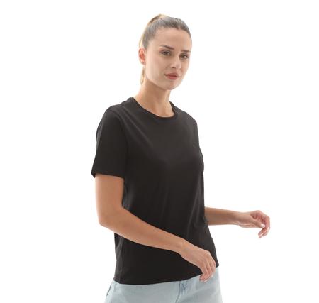 Timberland Dunstan Short-Sleeve Tee Kadın T-Shirt Siyah