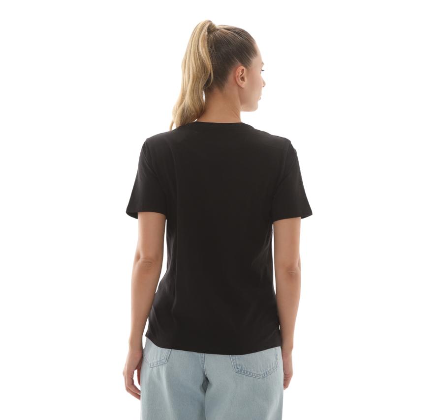 Timberland Dunstan Short-Sleeve Tee Kadın T-Shirt Siyah Timberland Dunstan Short-Sleeve Tee Kadın T-Shirt Siyah