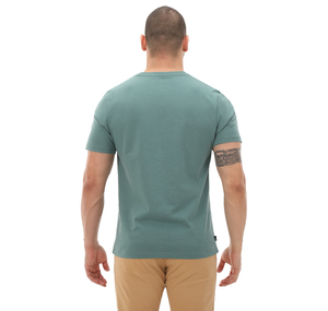Timberland Embroidery Logo Tee Erkek T-Shirt Yeşil