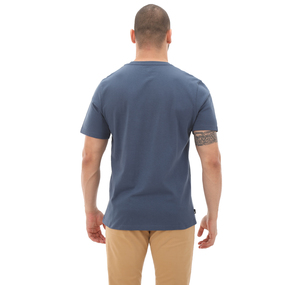 Timberland Embroidery Logo Tee Erkek T-Shirt Mavi